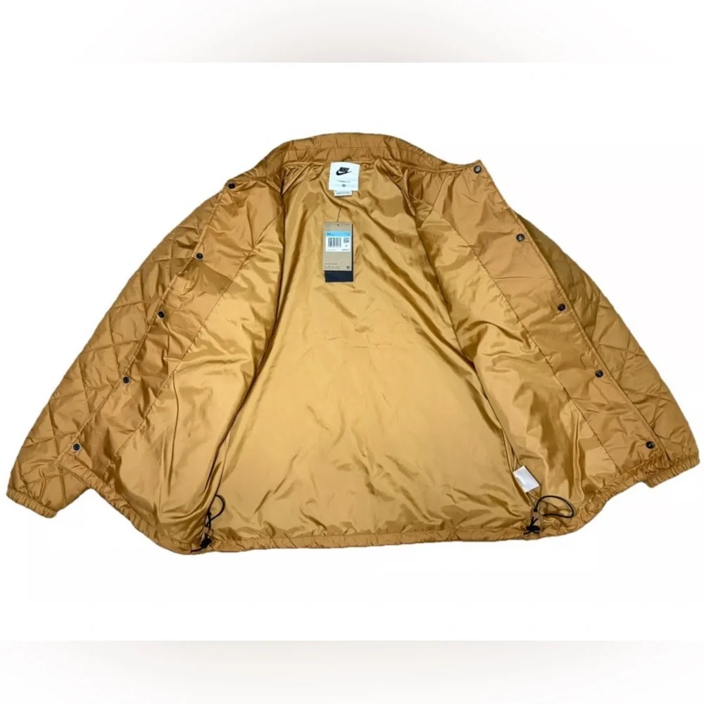 Size M NEW Nike Club Men’s Lightweight Quilted Therma-FIT Jacket FZ0634-224